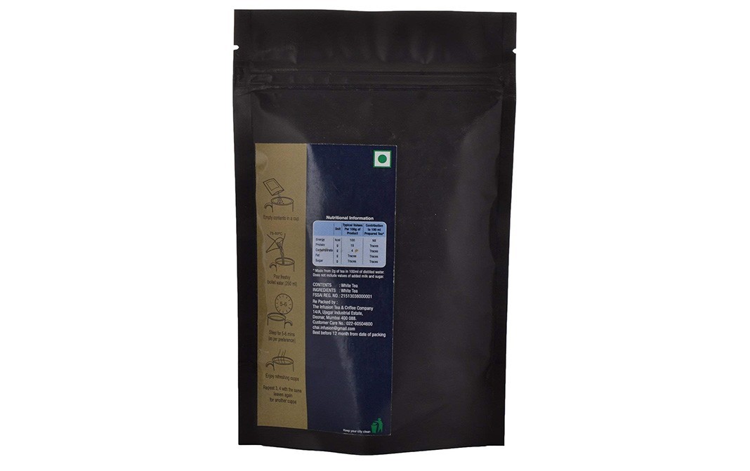 Chai Infusion White Tea Silver Needle    Pack  50 grams